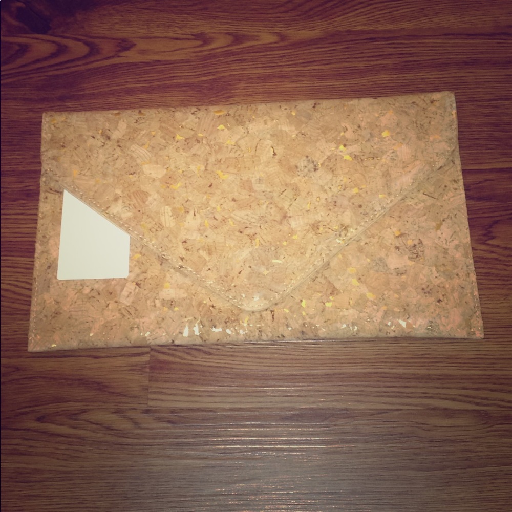 Cork clutch/chain bag!